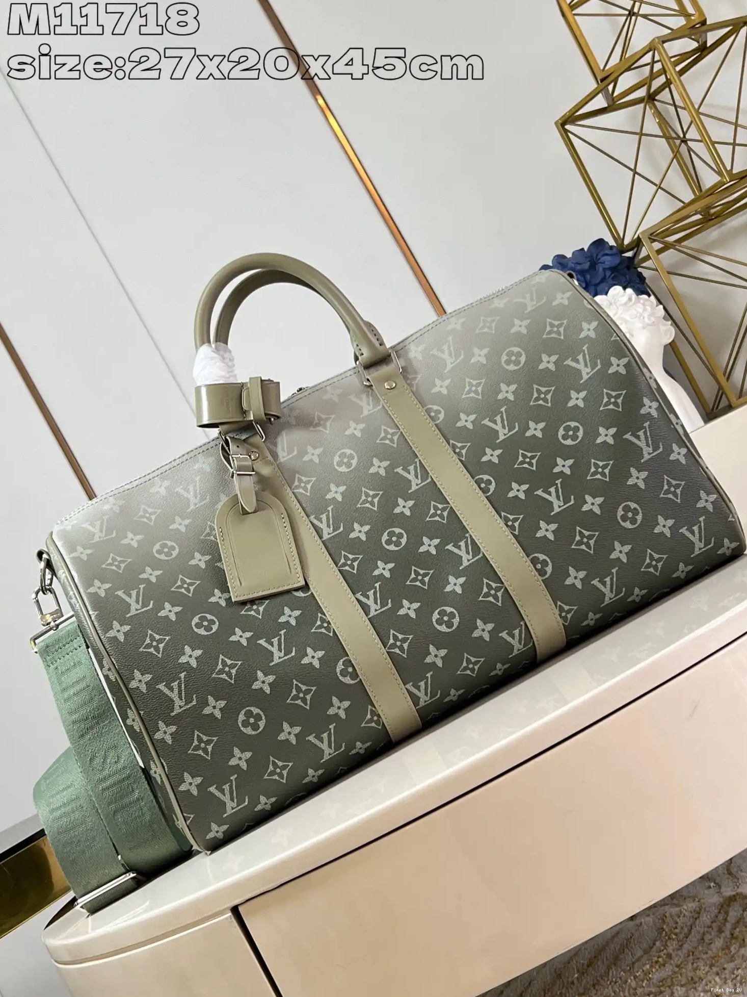 First bags ru reviews KEEPALL VUITTON 45 BANDOULIÈRE LOUIS 0619